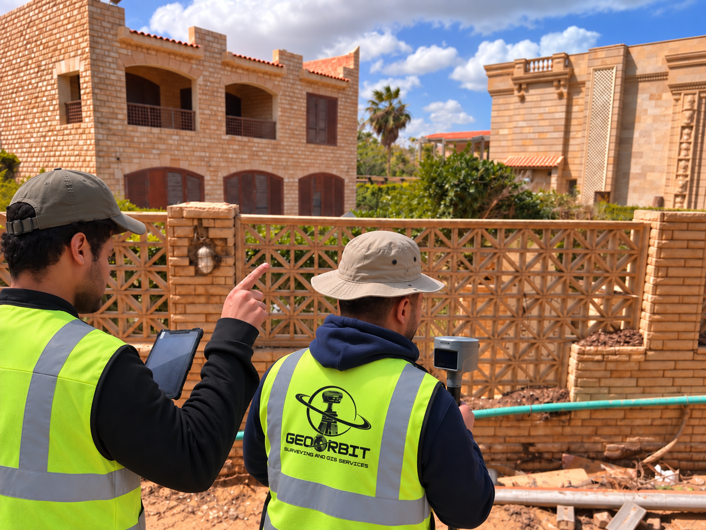 الرفع الميداني بتقنية 3D Laser Scanner